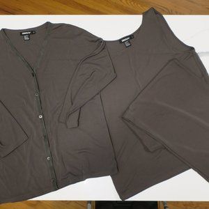 DKNY 3 Piece Pant Suit Medium/Large